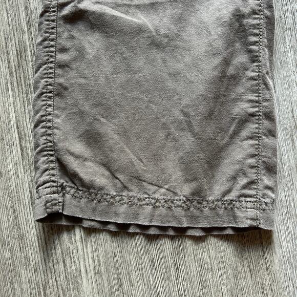 Eddie Bauer Taupe Linen/Cotton Drawstring Waist Lightweight Pants Size Small - Picture 6 of 11